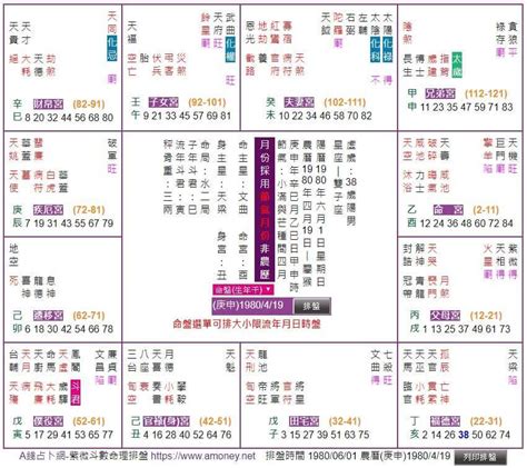 紫微斗數 免費|紫微斗數排盤程式